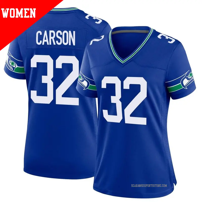 Chris carson white jersey best sale